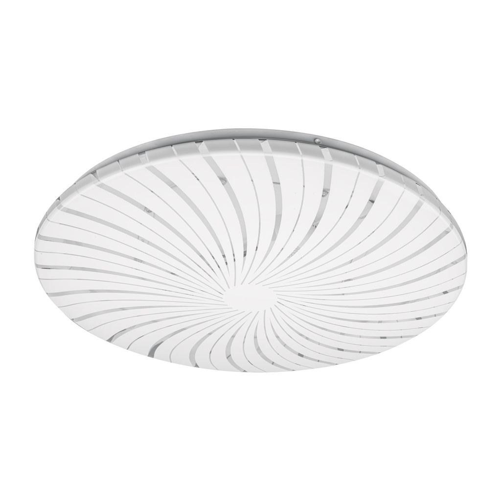 Luminario LED 22 W tipo plafón decorativo luz cálida