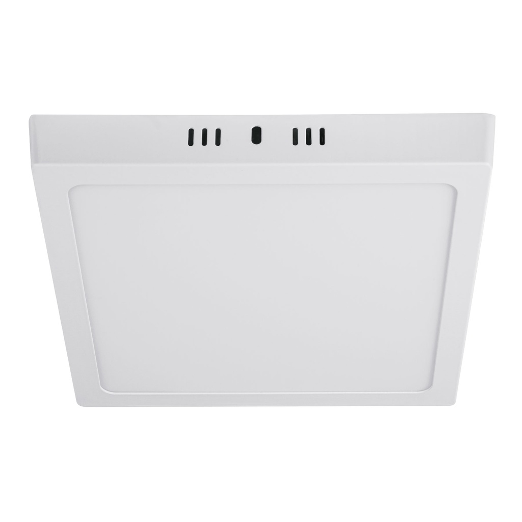 Luminario LED cuadrado tipo plafón 18 W, blanco, luz de día - Pag 450
