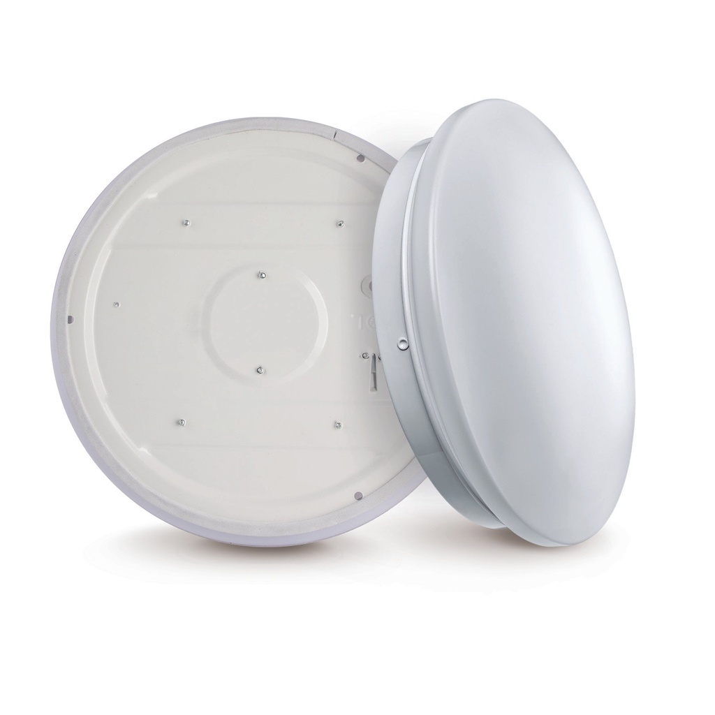 Luminario LED de sobreponer tipo plafon 12W, Diámetro 25 cm, 6500K
