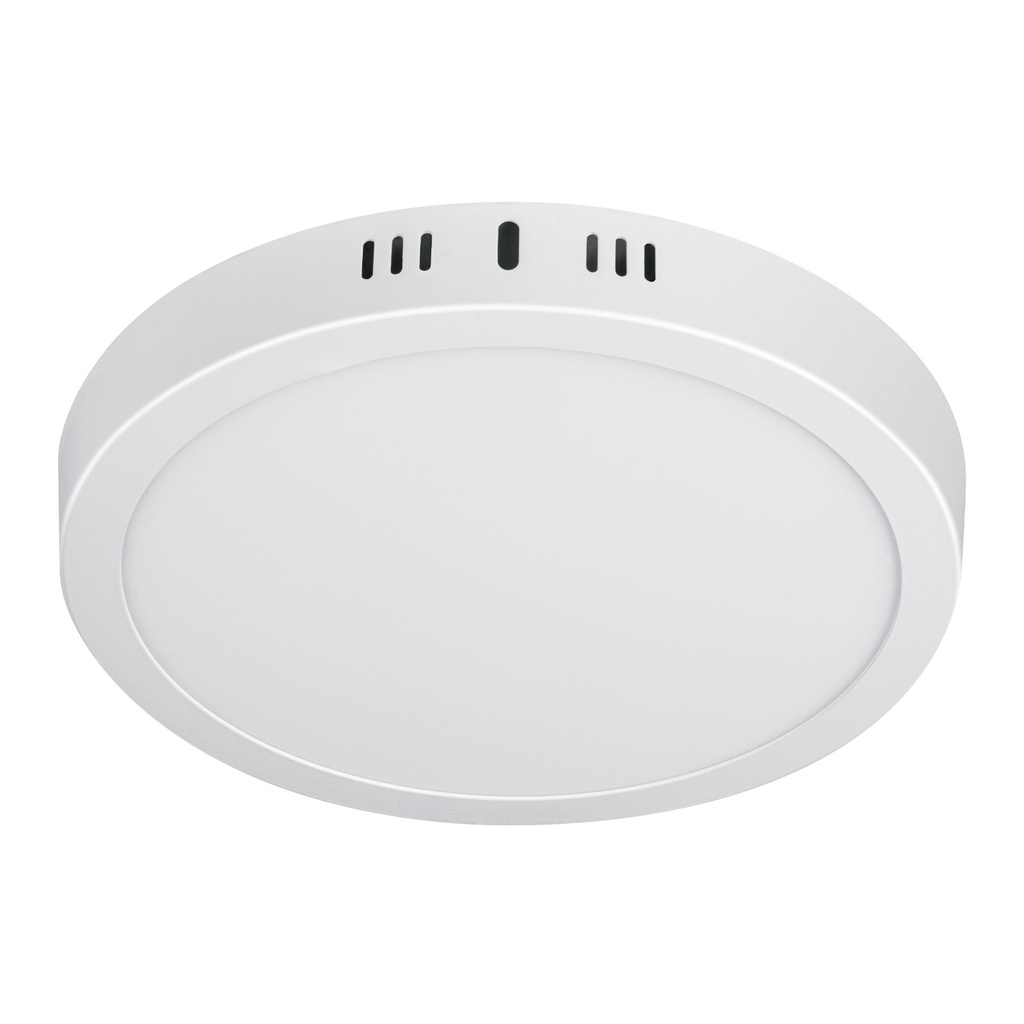 [T48258] Luminario blanco de LED 18 W redondo tipo plafón luz cálida - Pag 450