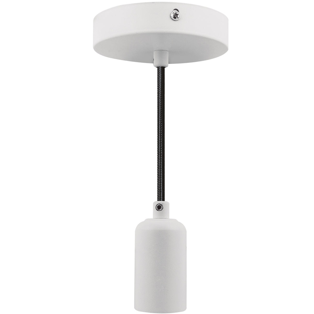 Luminario colgante BASIC - Blanco Mate (1 mt)