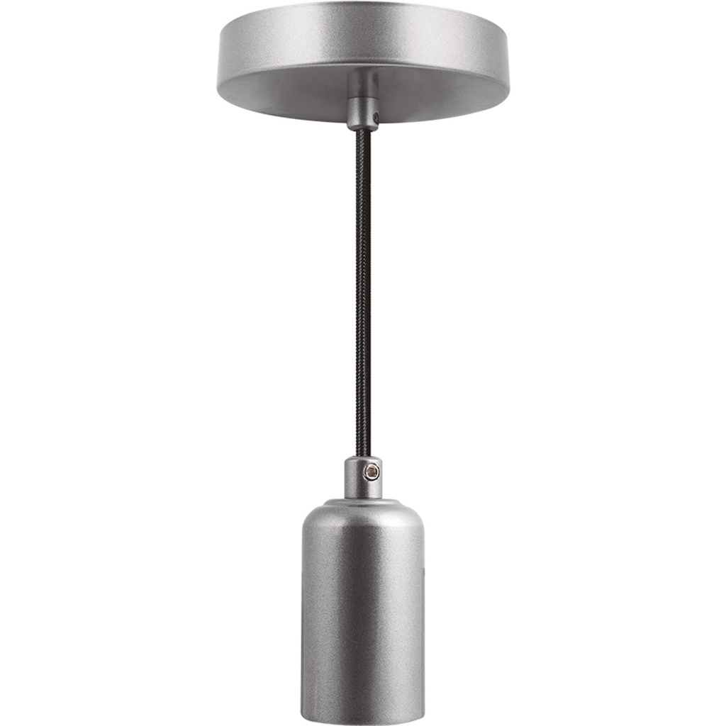 Luminario colgante BASIC - Plata Brillante (1 mt)