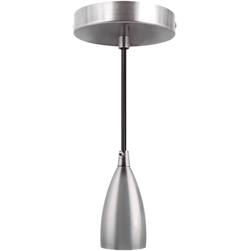 Luminario colgante CLASSIQUE - Negro Mate Perlado (1 mt)