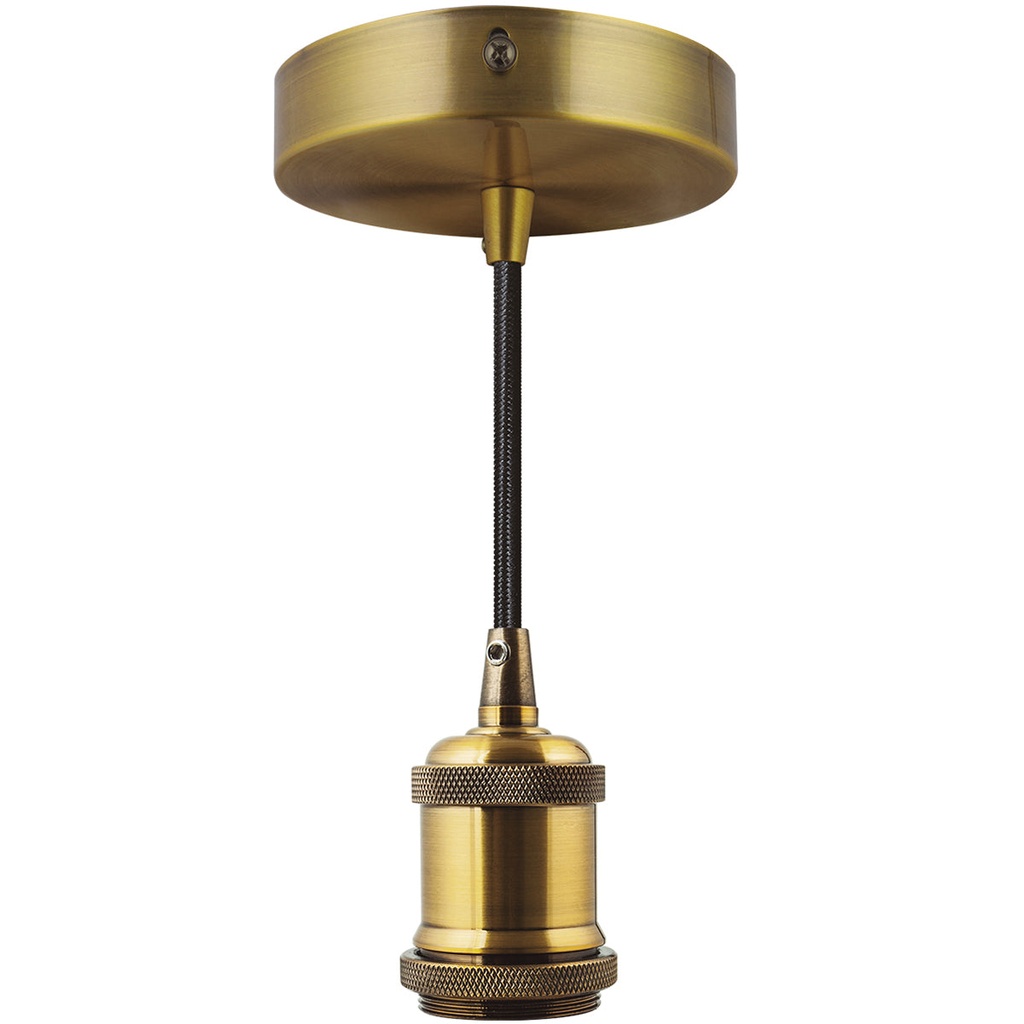 Luminario colgante LISBOA - Plata Mate (1 mt)