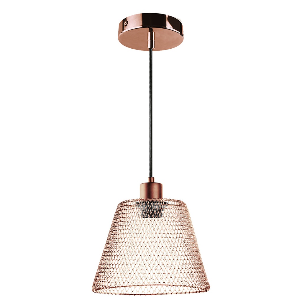 Luminario colgante MESH - Rose Gold