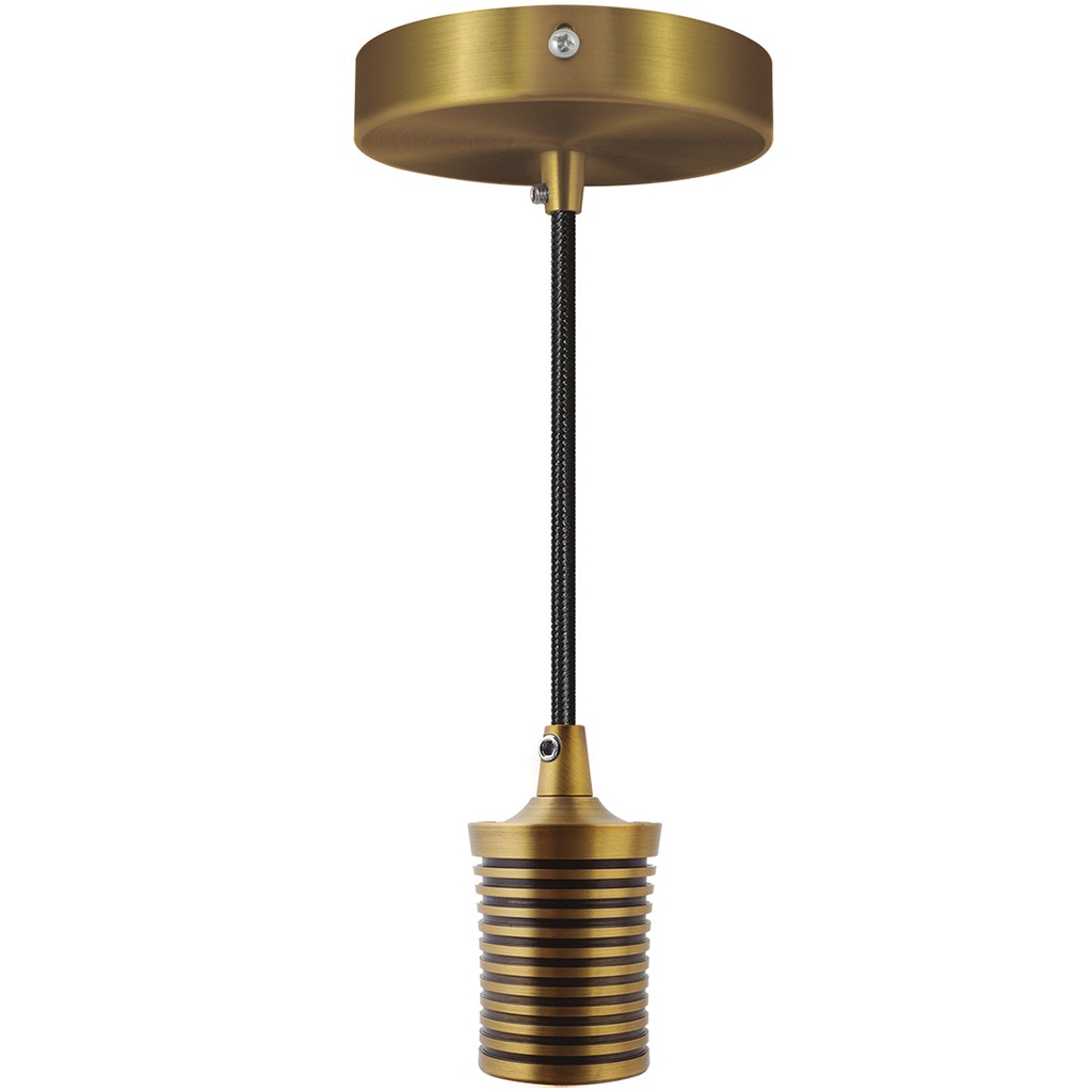 Luminario colgante MILAN - Bronce Mate (1 mt)