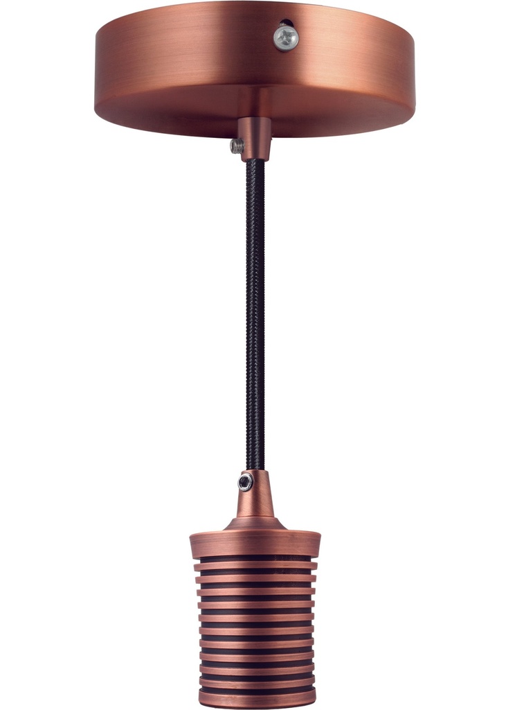 Luminario colgante MILAN - Rose Gold Mate (1 mt)