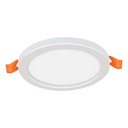Luminario de LED para empotrar 6 W, ajustable, luz de día