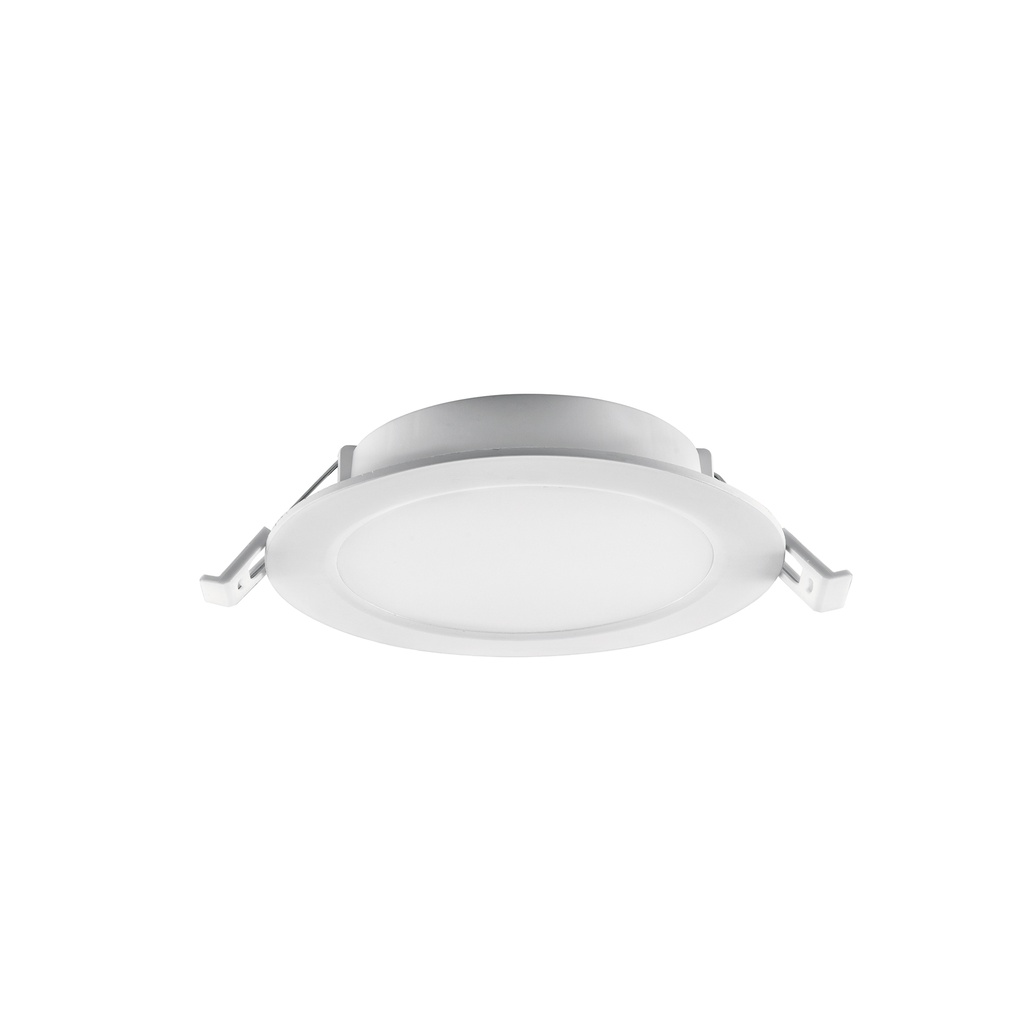 Luminario empotrado redondo de LED 7 W luz de día, Volteck