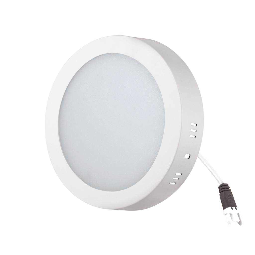 Luminario sobreponer circular LED, Linea ECO, 12 W, luz blanca 6500K