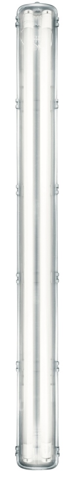 Luminario sobreponer para Tubo LED 2X18W, T8 (NO incluye tubos LED)