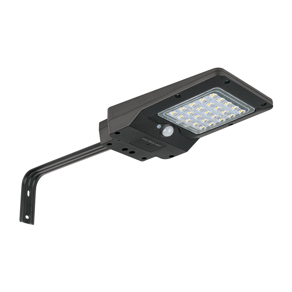 Luminario suburbano de LED 4 W con panel solar, Volteck - Pag 463