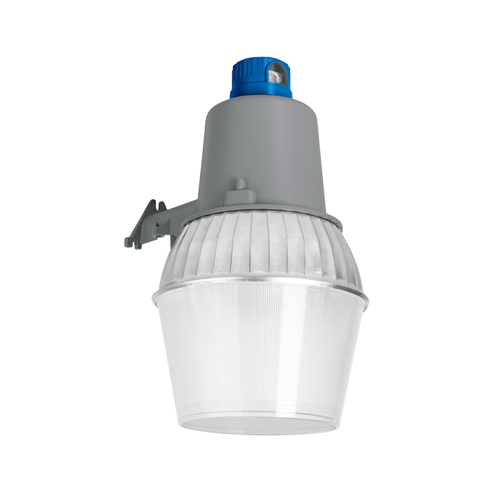 Luminario suburbano metálico 65 W sensor de luz, con lámpara