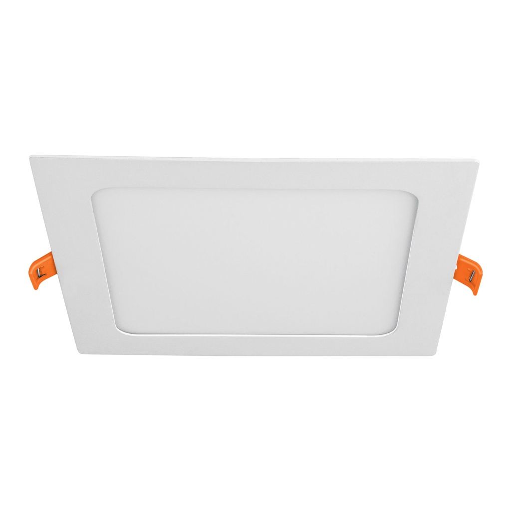 [T47407] Luminario ultra delgado LED 12W empotrar cuadrado luz cálida