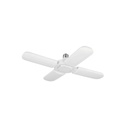 Lámpara LED 32W tipo ventilador, 4 aspas ajustables, Volteck