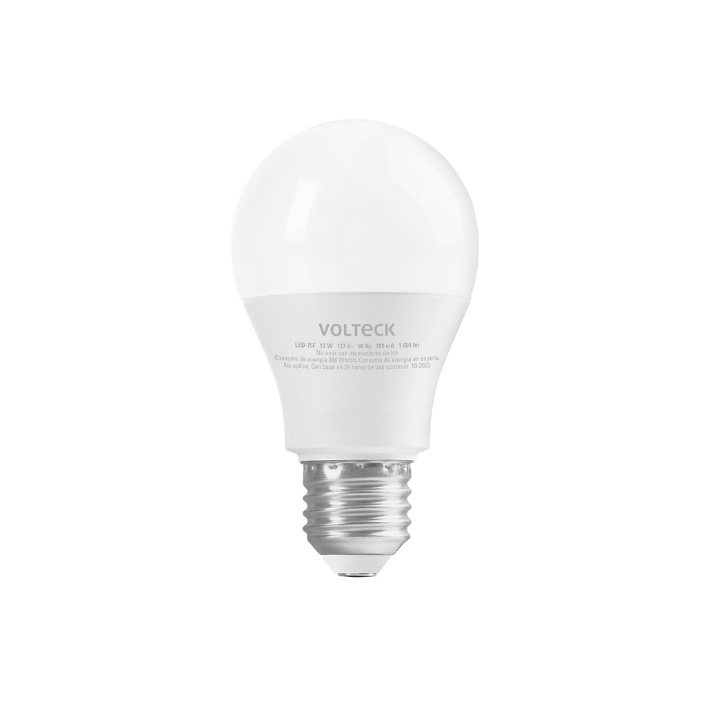 Lámpara LED A19 12 W (equiv. 75 W), luz de día, blíster