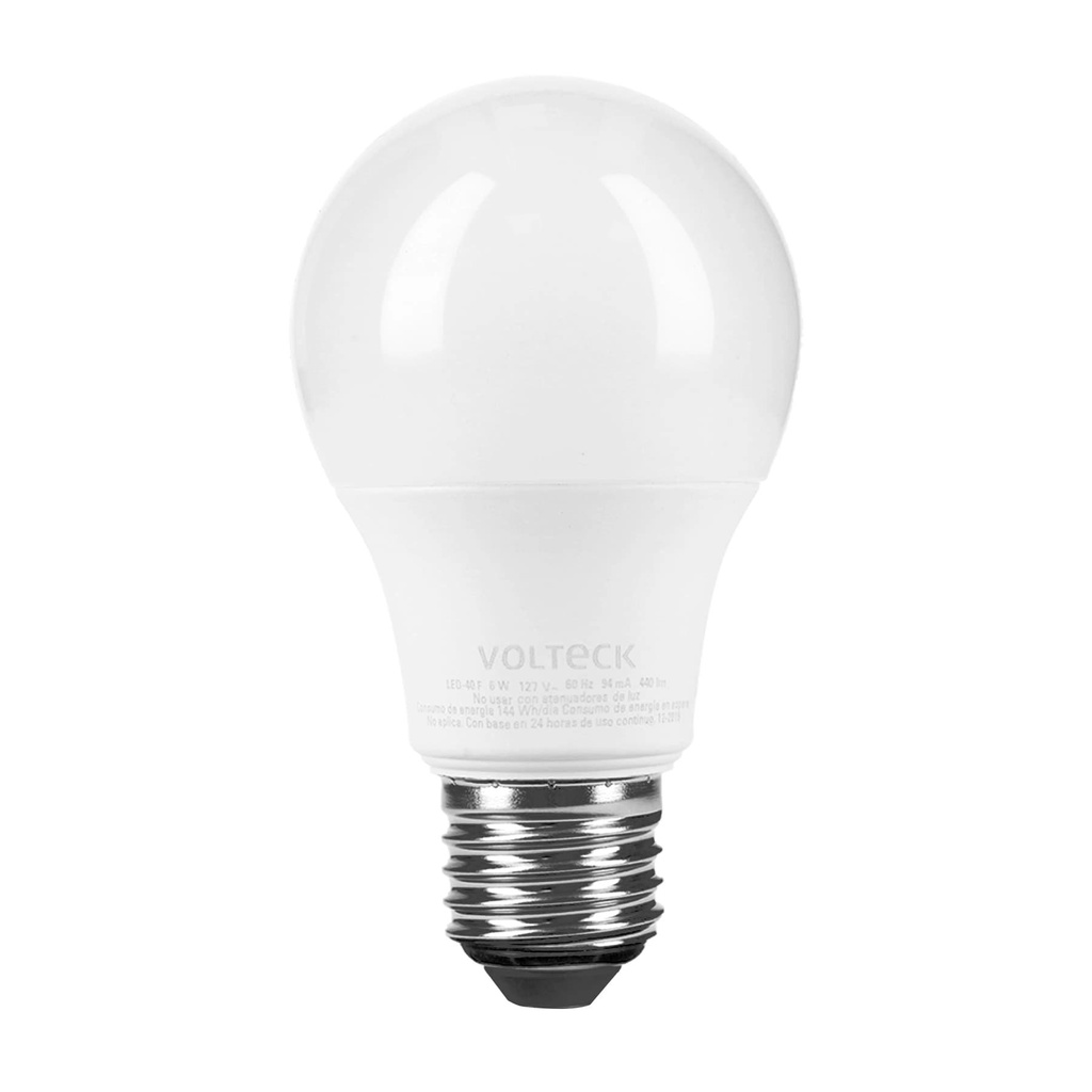 Lámpara LED A19 6 W (equiv. 40 W), luz de día, blíster - Pag 582