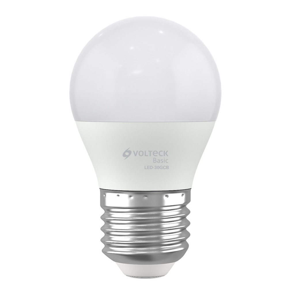 Lámpara LED G45 3 W (equiv. 25 W), luz cálida, caja, Basic - Pag 442