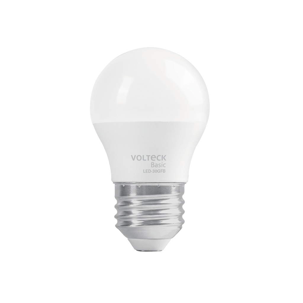 Lámpara LED G45 3 W (equiv. 25 W), luz de día, caja, Basic