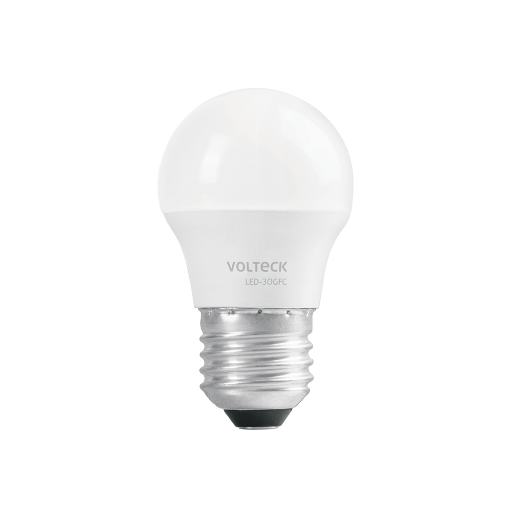 Lámpara LED G45 3 W (equiv. 25 W), luz de día, caja, Volteck - Pag 442