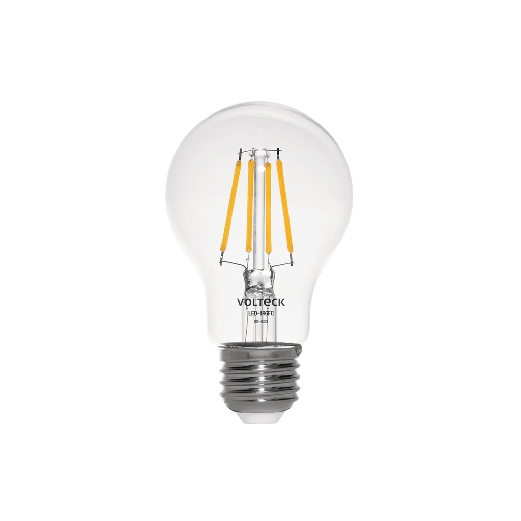 Lámpara LED tipo A19 6 W con filamento luz cálida, blíster - Pag 444