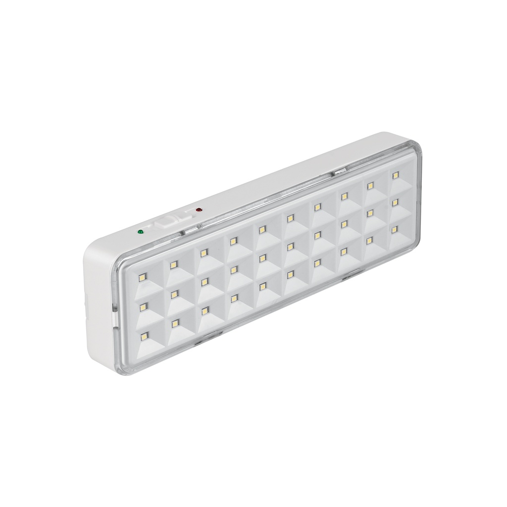 Lámpara de emergencia de 220 lm recargable, Volteck