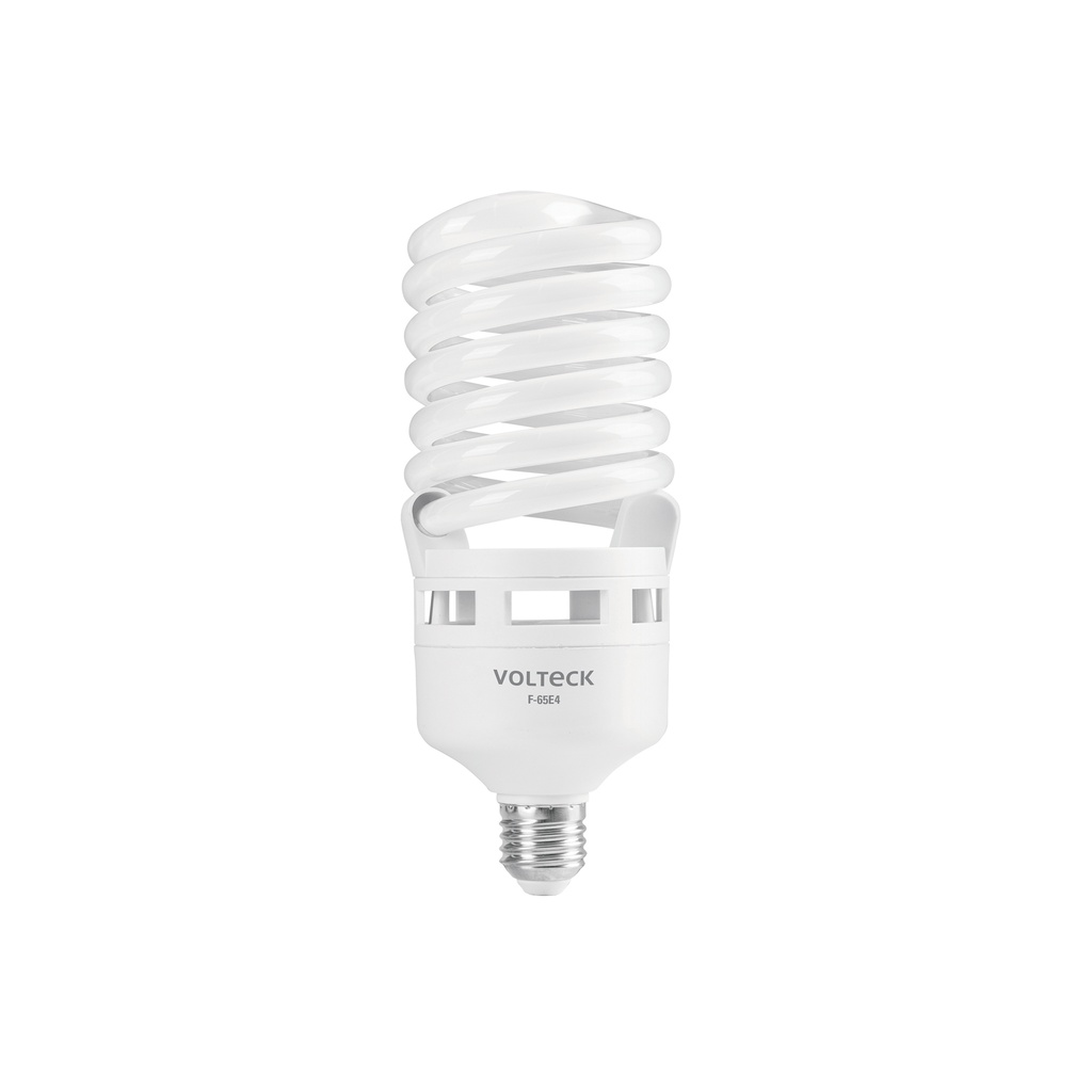 Lámpara espiral T4 65 W alta potencia luz de día, caja