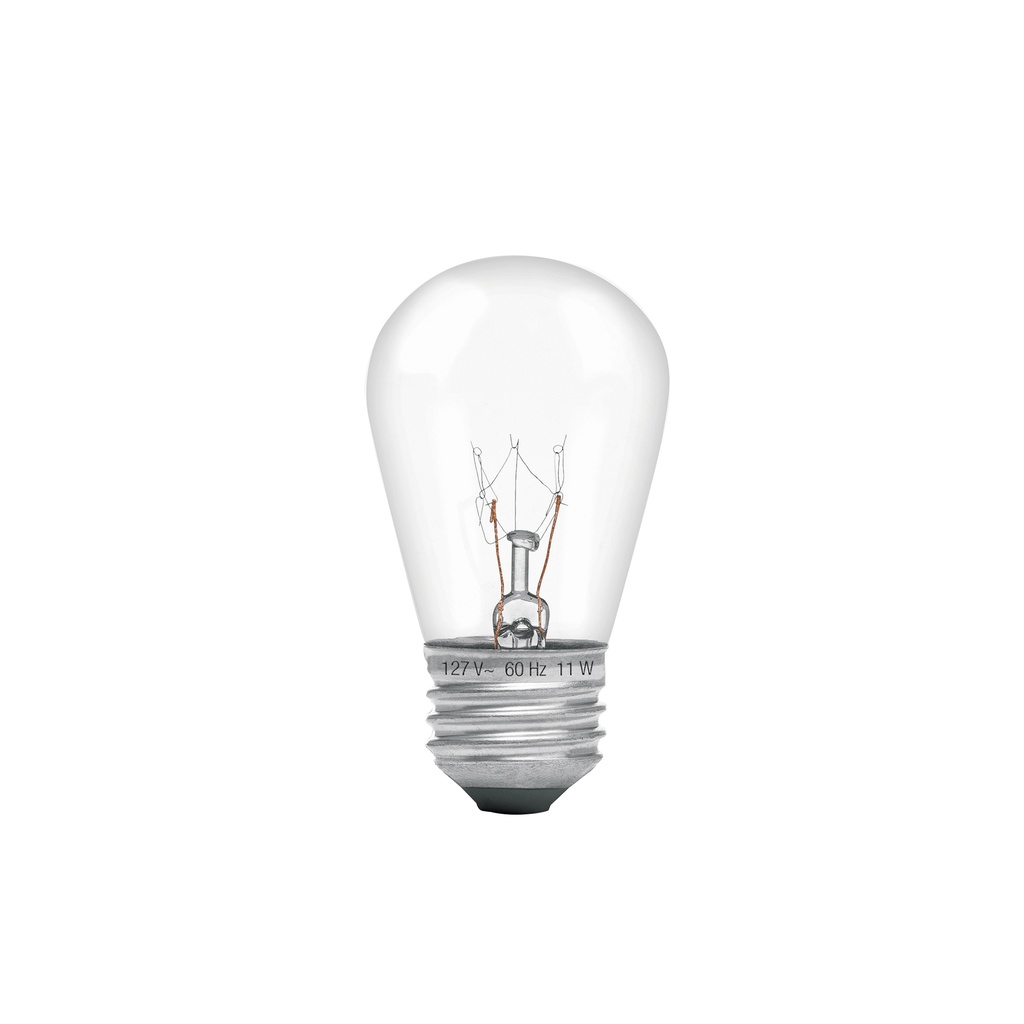 Lámpara incandescente S14 11 W luz cálida, Volteck - Pag 447