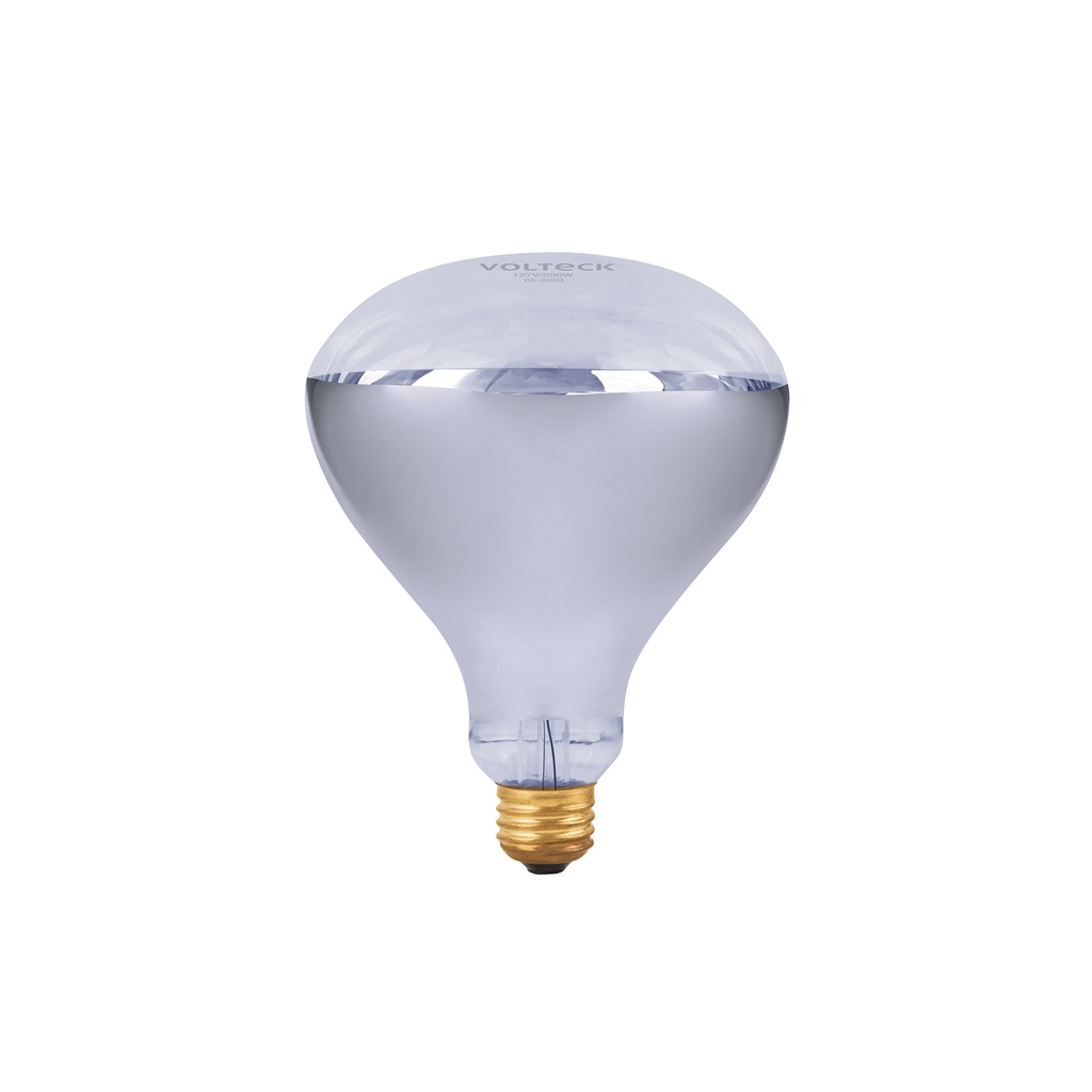Lámpara incandescente de calor, BR40 250 Watts, transparente - Pag 447