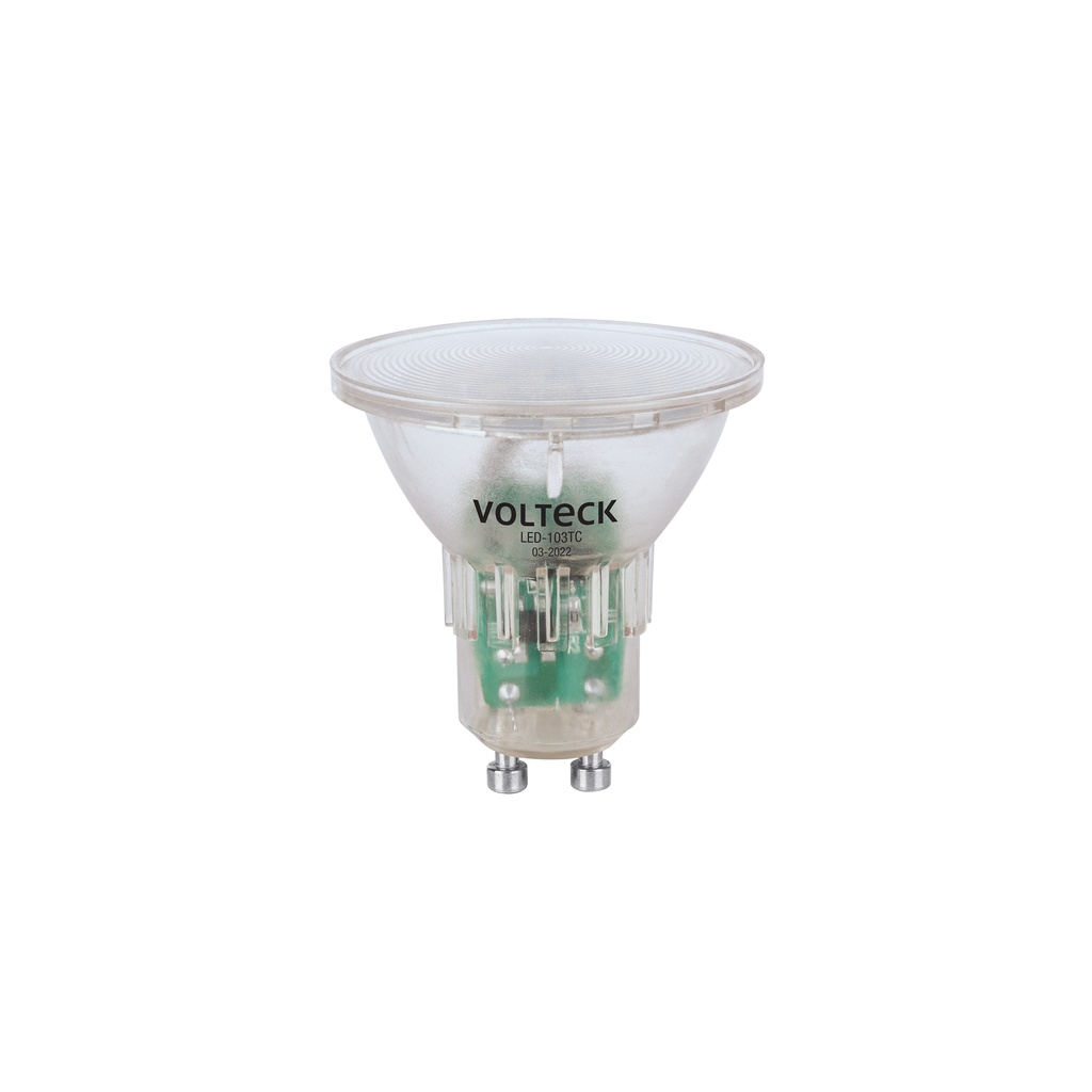Lámpara trans. de LED 3 W MR16 base GU10 luz cálida, blíster - Pag 445