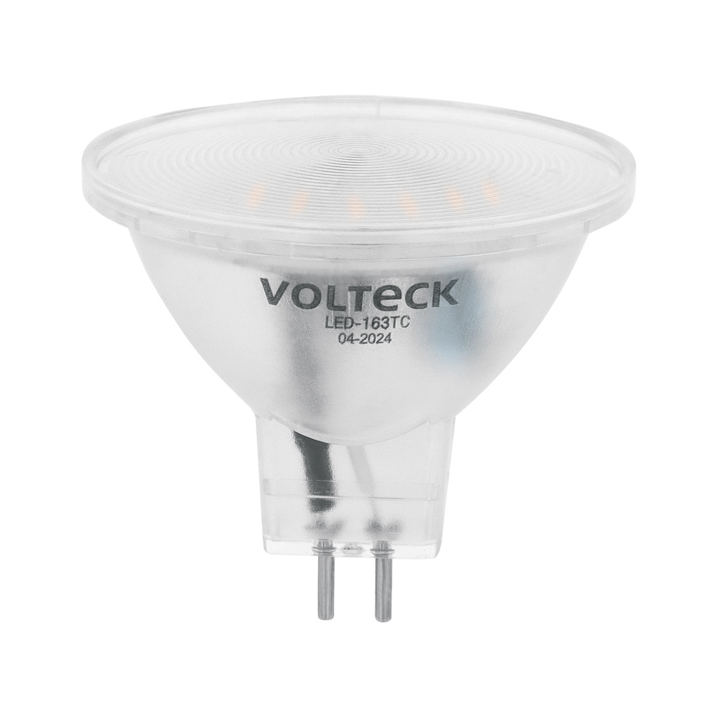 Lámpara trans. de LED 3W MR16 base GU5.3 luz cálida, blíster - Pag 445