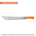 Machete estándar 16' cacha naranja remachada, Truper