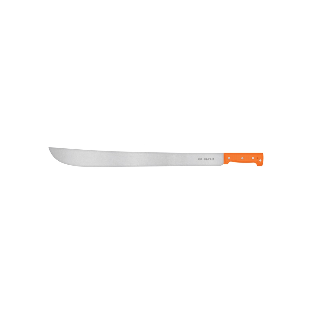 Machete estándar 24' cacha naranja remachada, Truper - Pag 222