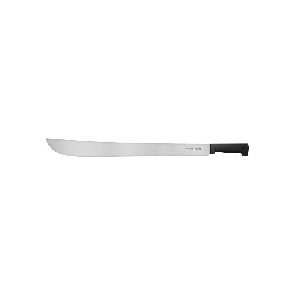 Machete estándar 24' cacha negra inyectada, Truper
