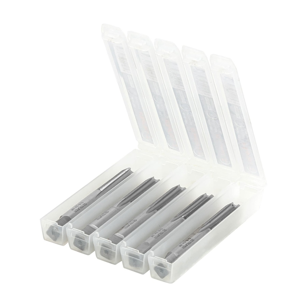 [T11410] Machuelo semicónico 3/8'x 24 cuerda fina, Truper