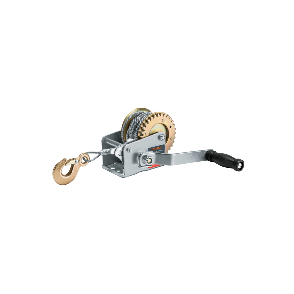 Malacate de manivela 300 kg con cable, Truper - Pag 221