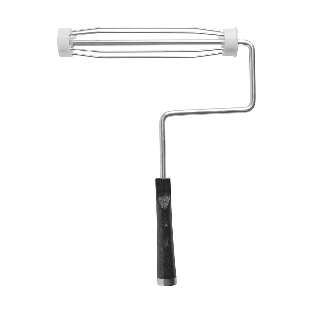 Maneral reforzado de 9' con jaula para rodillo, Truper