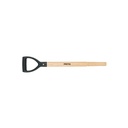 Mango para palas puño 'Y' plástico PCD-X, de 24', Pretul