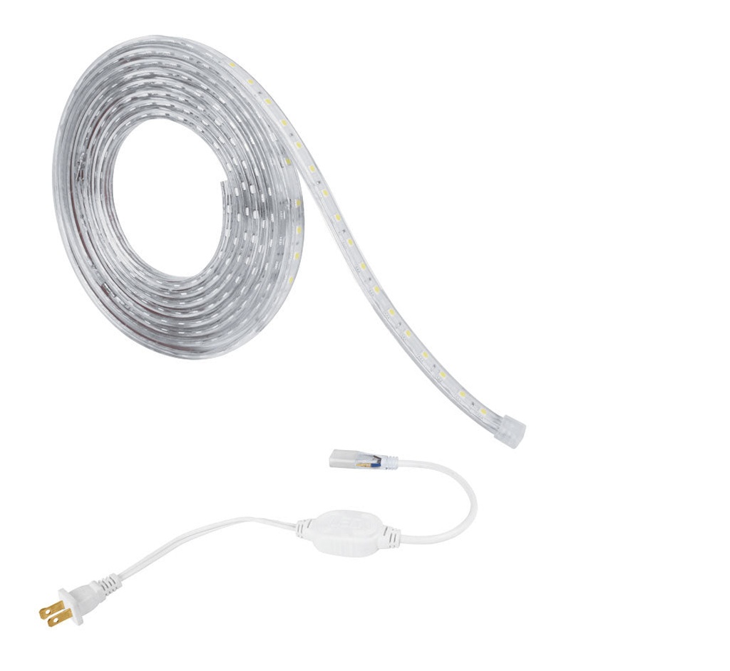 Manguera LED 127v color ambar 2200k (5 mts) IP65 60 LED/mt SMD5050