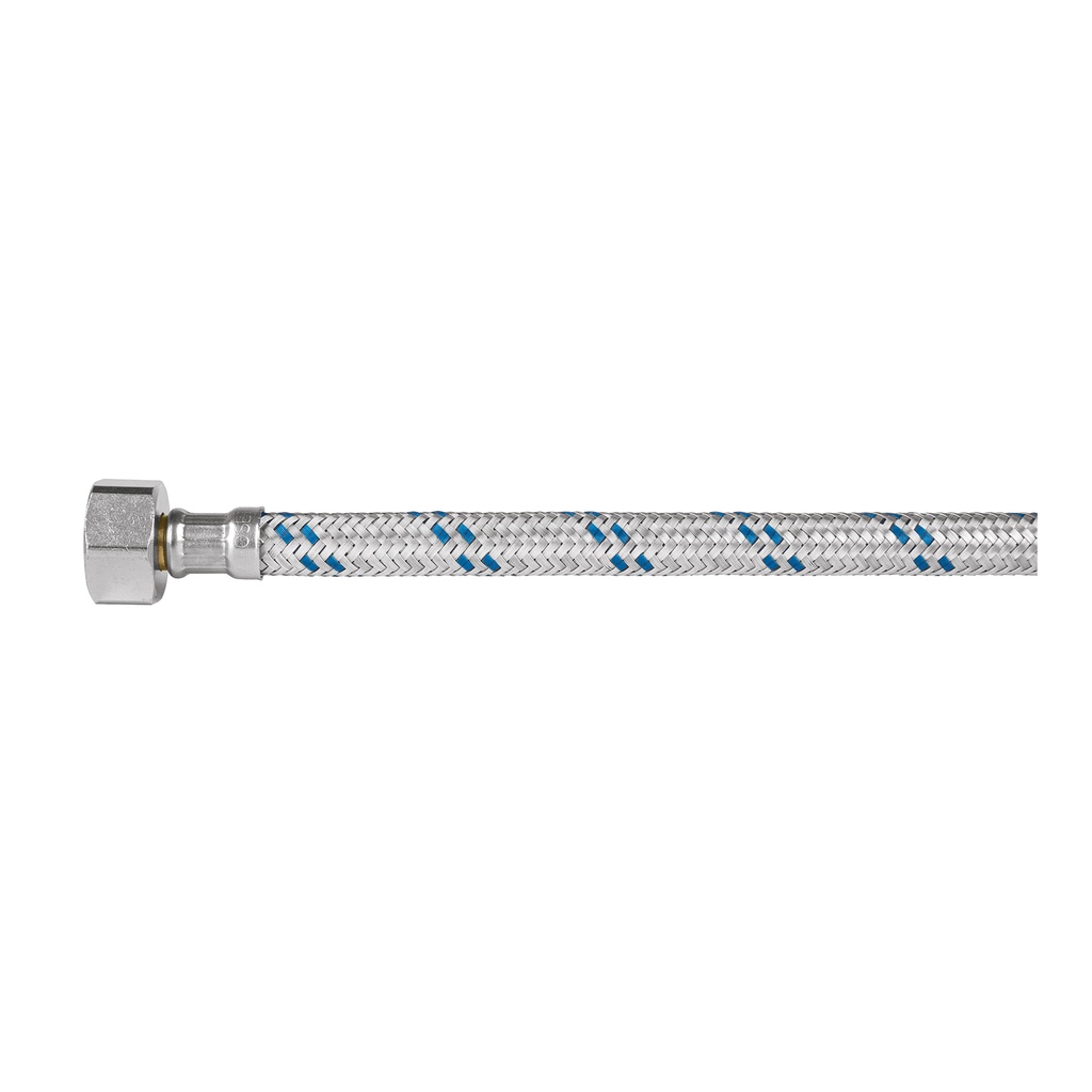 Manguera WC, aluminio, 1/2' x 7/8', 35 cm, conector plástico - Pag 511