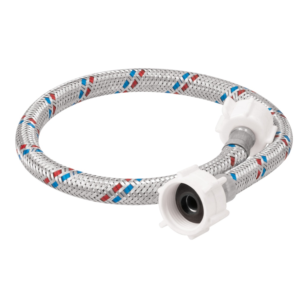 [T49769] Manguera WC, aluminio, 1/2'x7/8', 50 cm, plást/plást, Basic - Pag 512