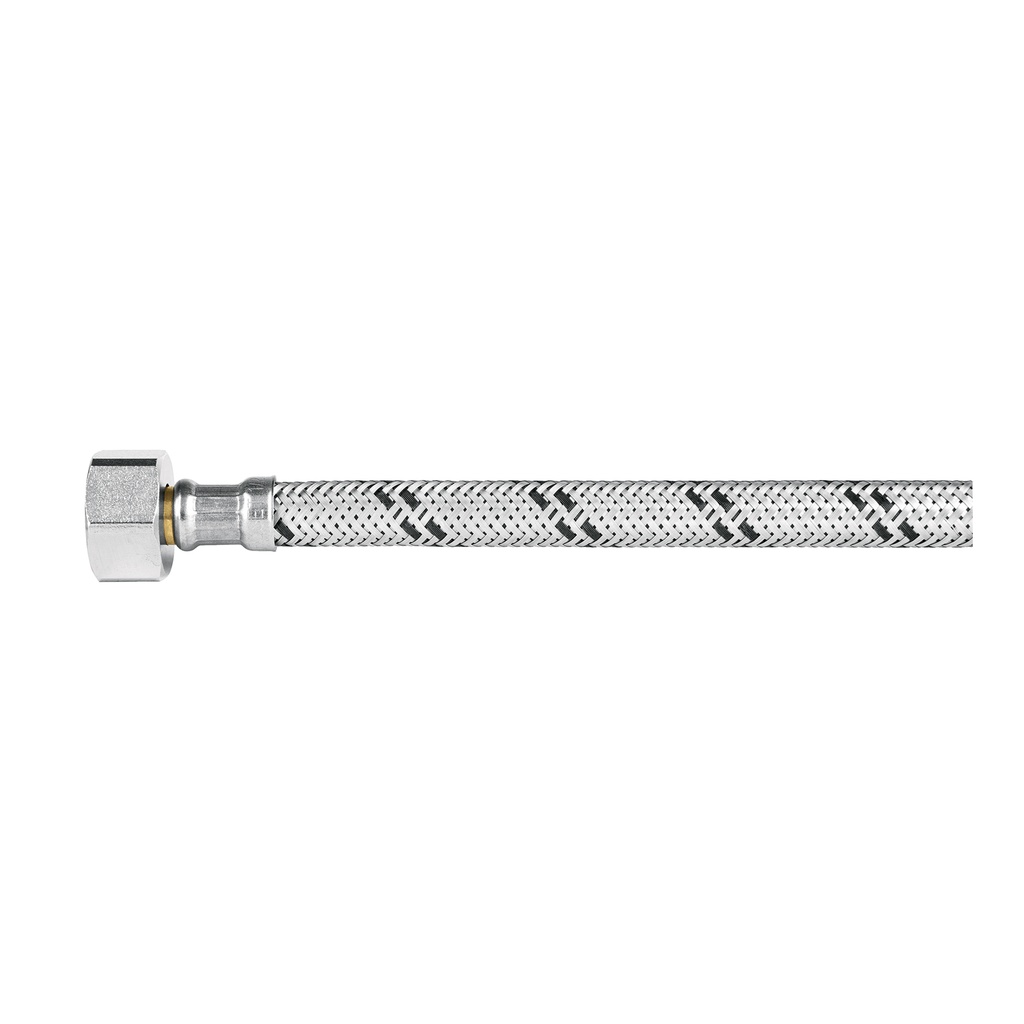 Manguera para WC, acero inox, 1/2' x 7/8', 35 cm, Foset