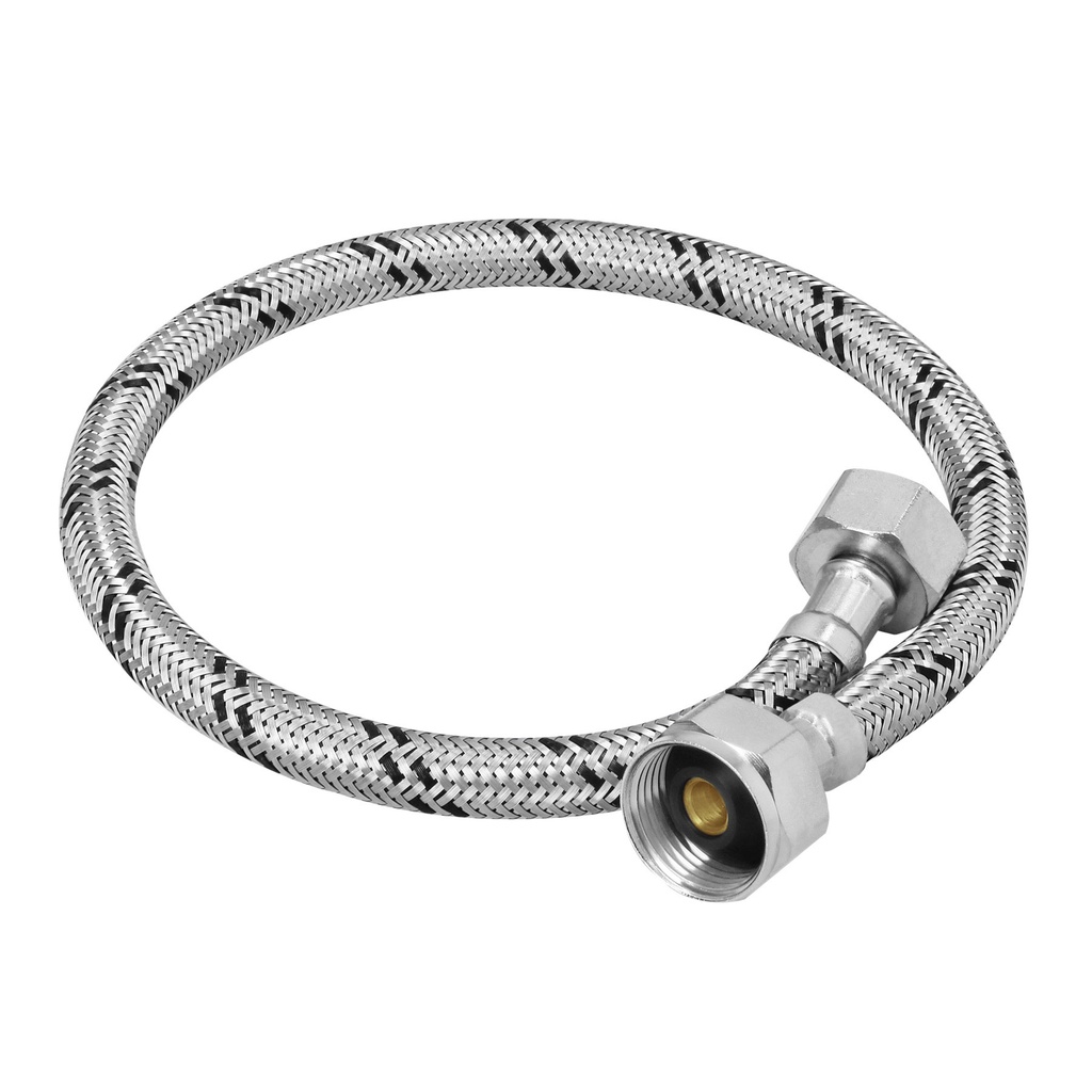 Manguera para WC, acero inox, 1/2' x 7/8', 50 cm, Foset - Pag 511