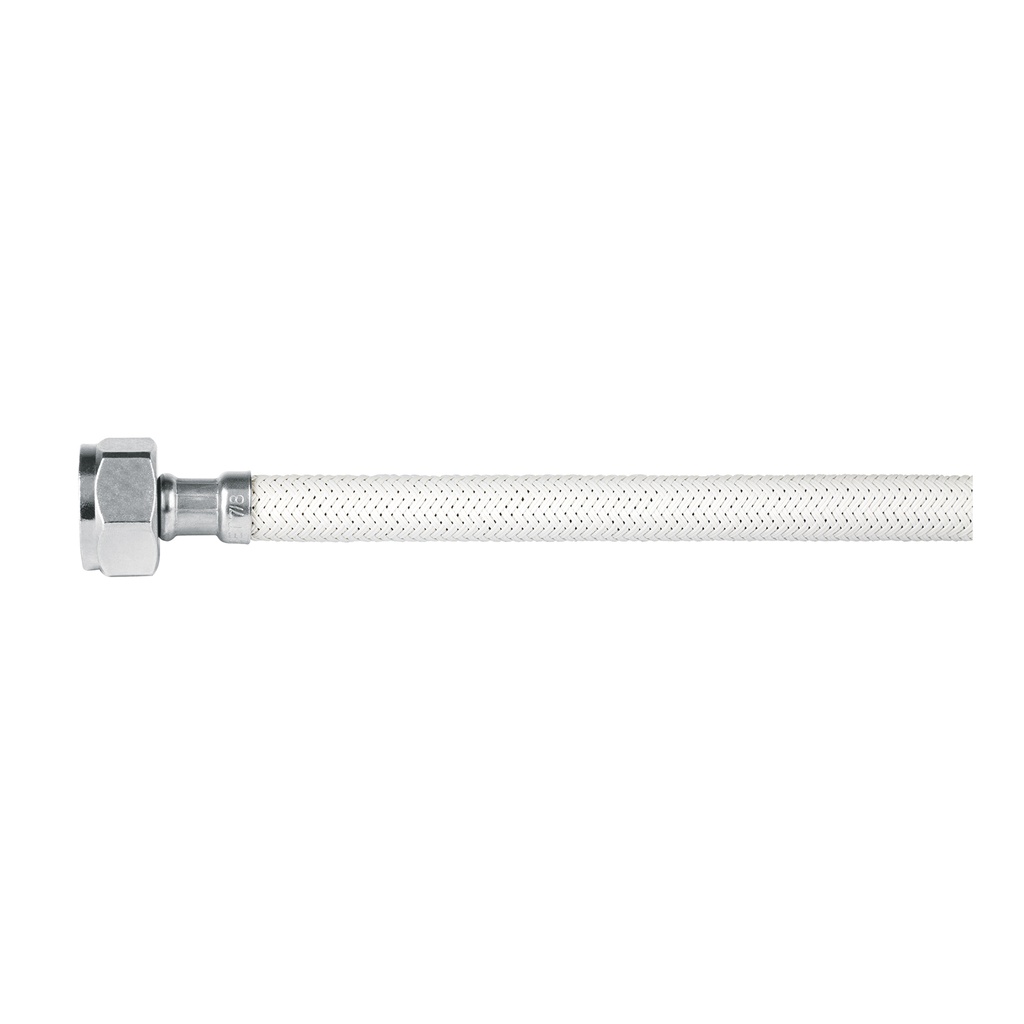 Manguera para WC, vinilo blanco, 1/2' x 7/8', 35 cm, Foset - Pag 511