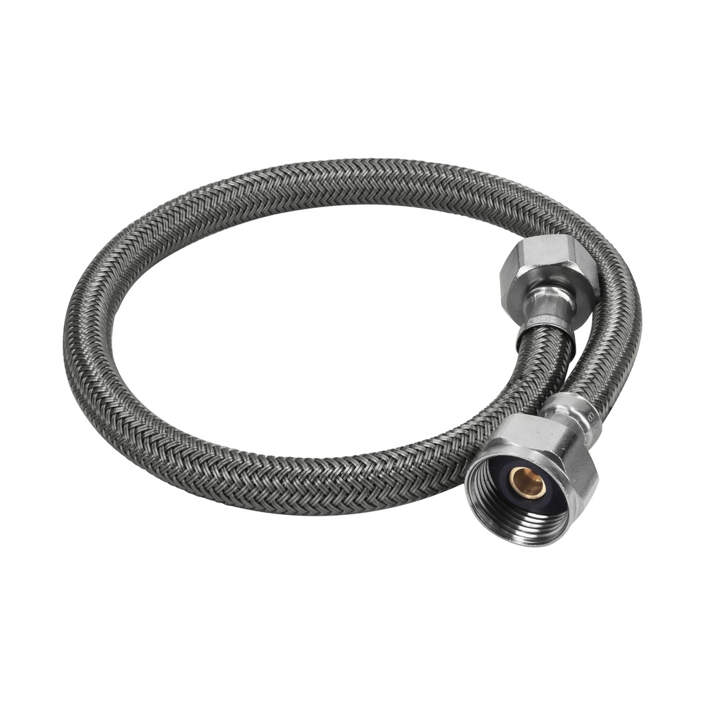 Manguera para WC, vinilo gris, 1/2' x 7/8', 50 cm, Foset - Pag 511