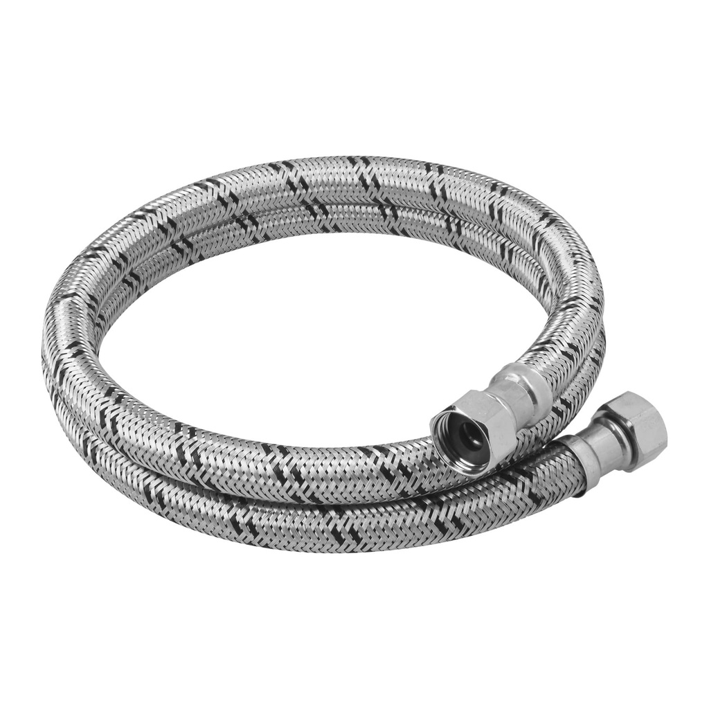 Manguera para boiler, acero inox, 1/2'x1/2', 120 cm, Foset - Pag 513