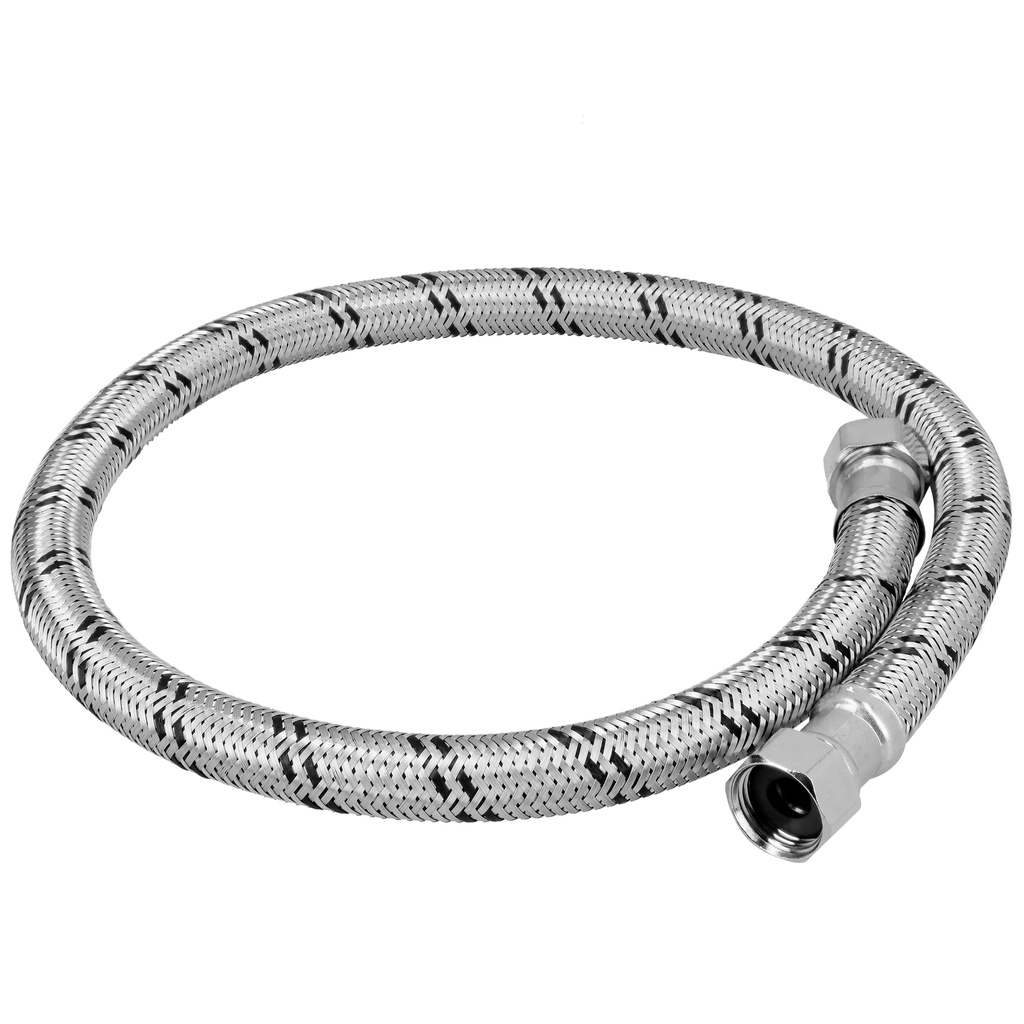 [T48966] Manguera para boiler, acero inox, 1/2'x1/2', 80 cm, Foset - Pag 513