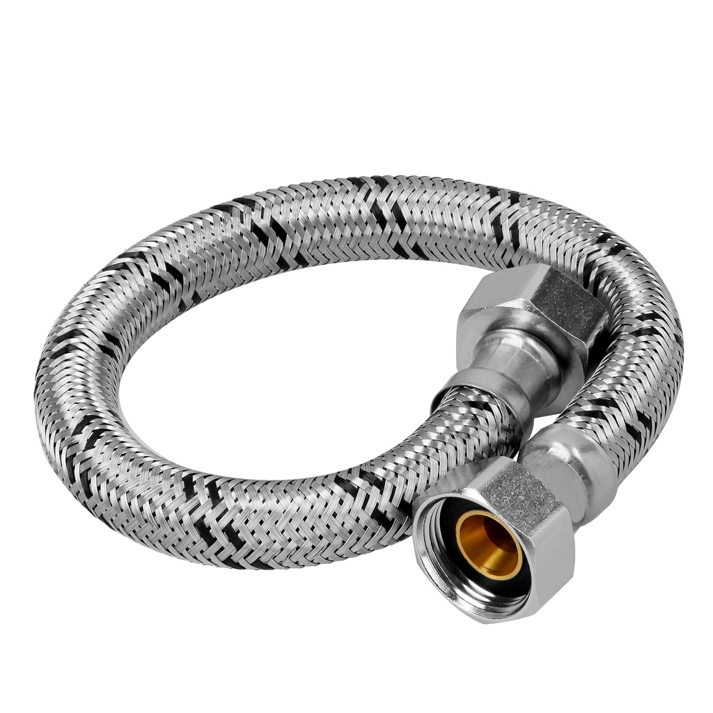 Manguera para boiler, acero inox, 3/4'x3/4', 40 cm, Foset - Pag 680