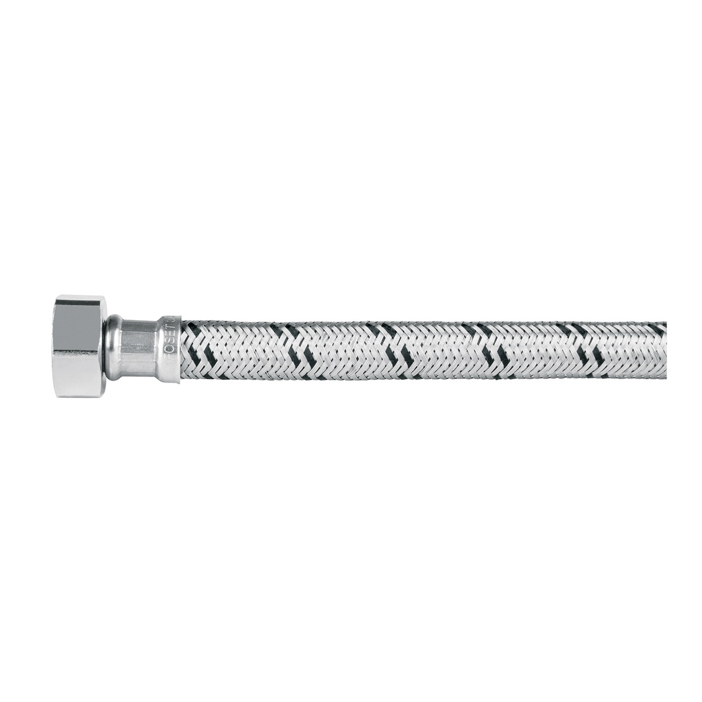 Manguera para boiler, acero inox, 3/4'x3/4', 60 cm, Foset