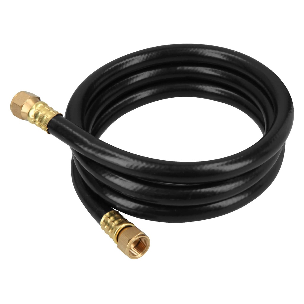 Manguera para gas 3/8' flexible negra de 1.5 m, con conexión - Pag 515